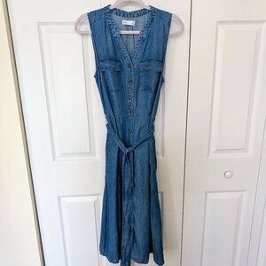 Coastal Cottagecore Spring Dress by Croft and Barrow - Size M
